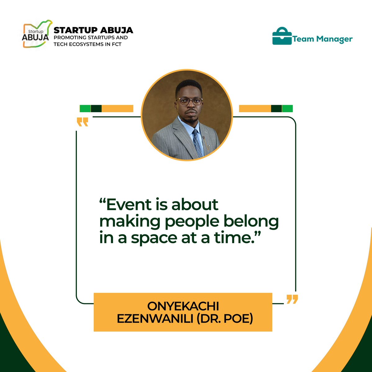 startupabujang's tweet image. Experience vs Data
#EventHost #eventplanner #eventorganizer #StartupAbuja
