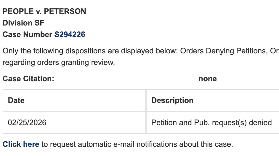 In what may be the most unsurprising "news" ever reported, the California Supreme Court has rejected Tory Lanez's request that they review his convictions and 10-year sentence for shooting Megan Thee Stallion.