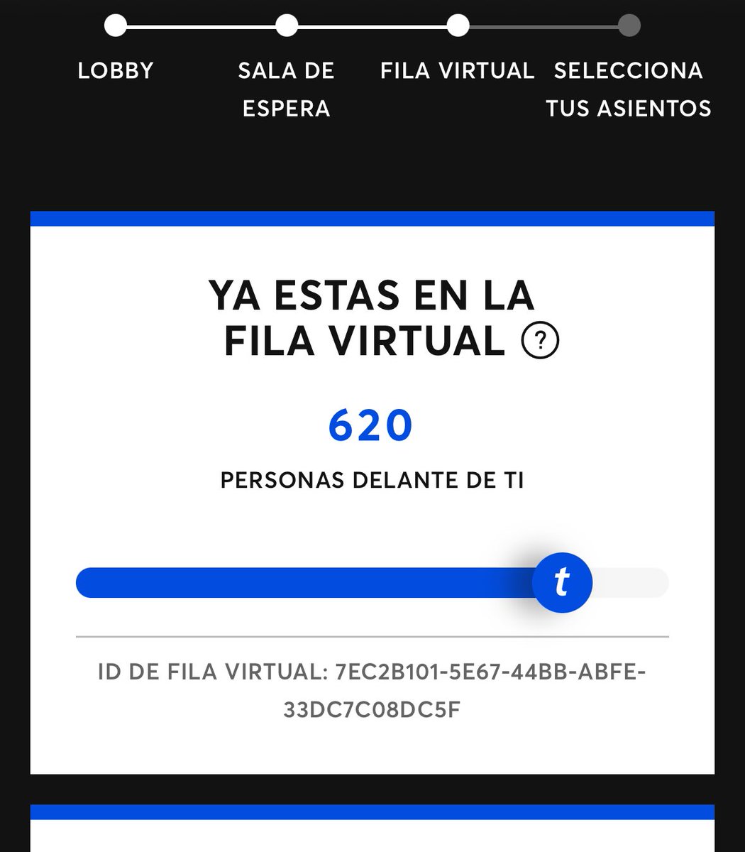 daarioss's tweet photo. Ya se acabaron los boletos de fans de the xx? Ya no avanza mi lugar en la fila virtual https://t.co/3sL8CkRV2k