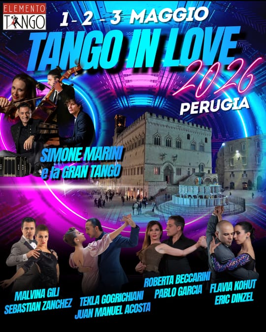 ElementoTango's tweet photo. Avviso importante:
questo evento crea dipendenza da #tango, sorrisi e milonghe coinvolgenti.

Effetti collaterali: voglia di tornare.

Non è solo un evento, è quel weekend che aspetti tutto l’anno.
👉 Prenota ora nel sito: https://t.co/RK7pes5rRp
#perugia #umbria #2026 https://t.co/rdaIG2hK6Q