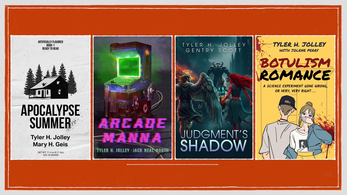 DocJolley's tweet photo. Headed to #storycon26? Check me out Saturday at 10 AM in room 255C for my presentation “When The Do Not Disturb Feature Isn’t Enough."  Then at 11 AM in the Expo Hall where you can get a signed copy of Apocalypse Summer, Botulism Romance, Arcade Manna, and Judgment’s Shadow. https://t.co/xKkDDbhYLX
