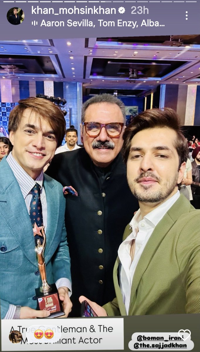 momo_reema70297's tweet photo. Heartiest Congratulations 🎊 Mohsin and sajjad 
Velaire perfume winnng Big Fm Big Impact Award ❤️ Hardwork and dedication paid off well , keep shining and rising ❤️
Keep the love flowing 
Touchwood ❤️ 
#MohsinKhan https://t.co/nY1i38DFCX