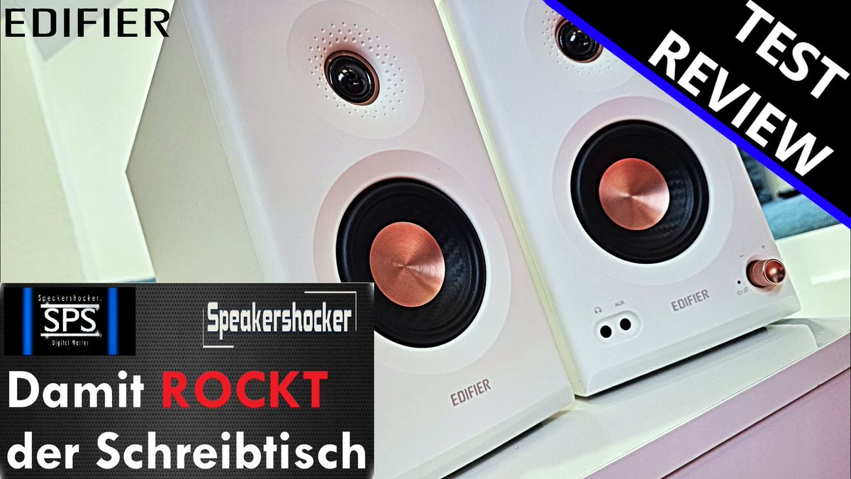 Klein aber groß! Jä? Was geht mit den Edifier MR5. 🤔🤔🧐 youtu.be/wUz3Uc6FRvo Die Edifer MR5 Studio Lautsprecher spielen am Tisch groß auf. Das schaue ich mir in meinem Video genauer an. Viel spaß, euer Speakershocker #Edifier #Monitorspeaker #Soundsystem  #Speakershocker