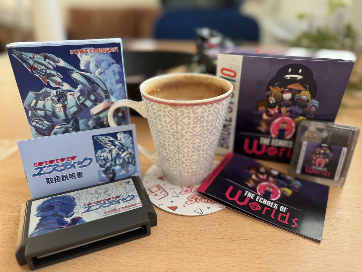 Y’a pas à dire <a href="/Broke_Studio/">Broke Studio</a> sait faire envie et plaisir. C’est l’avalanche de démo steam les mecs sortent des cartouches Famicom &amp; gbc ! Gg bg. #gifting