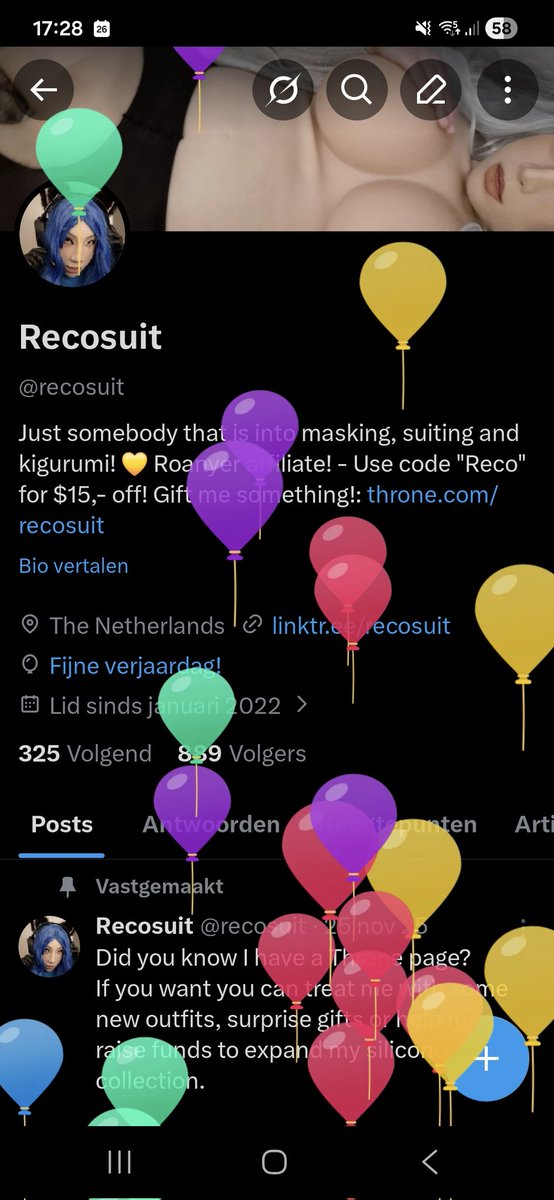 Recosuit tweet media