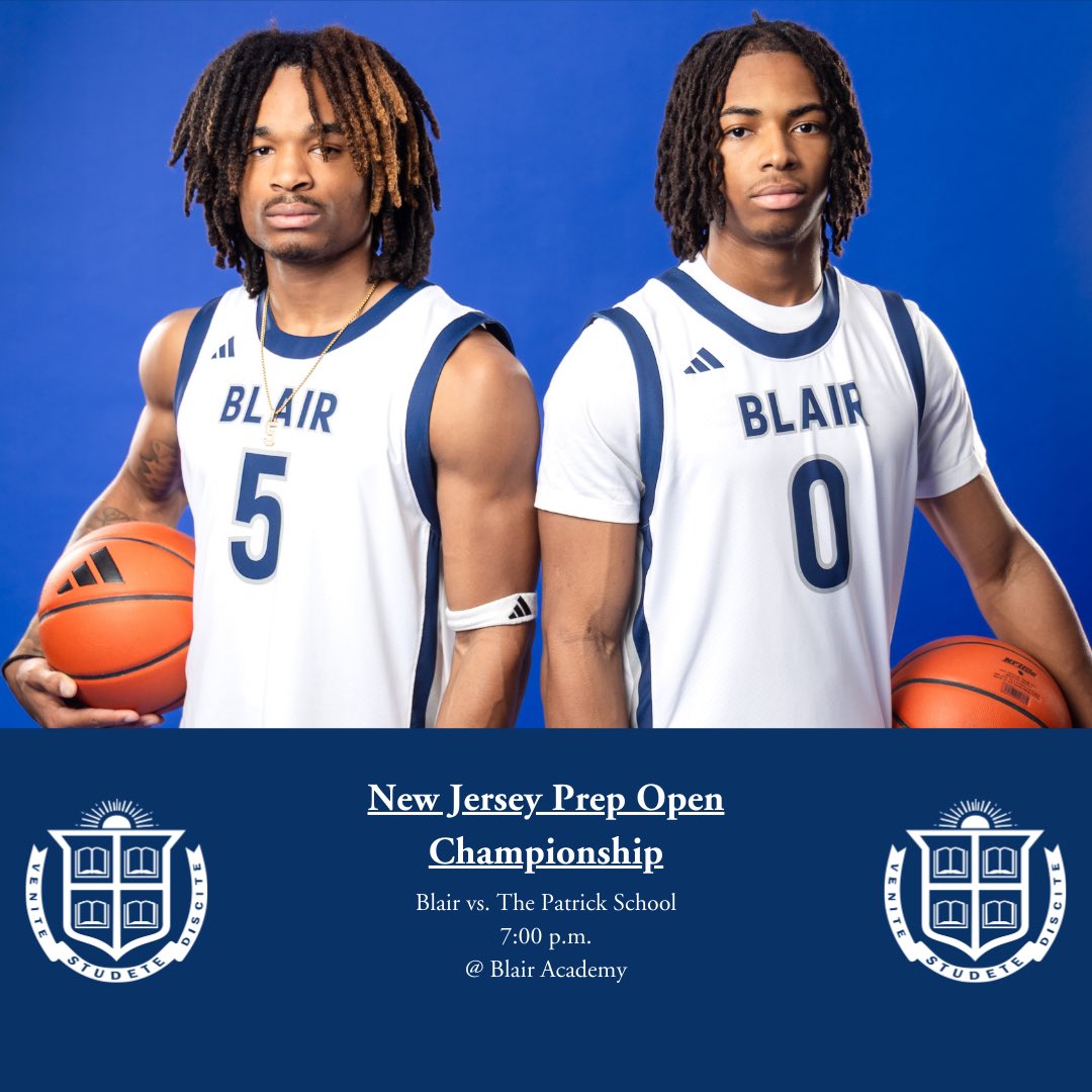 CoachMantegna's tweet photo. NJ Open Championship tonight at Blair 7pm. We put our 25-1 record on the line in a rematch of last year’s title game vs TPS. #CauseOverSelf https://t.co/XpS3u0VjHG