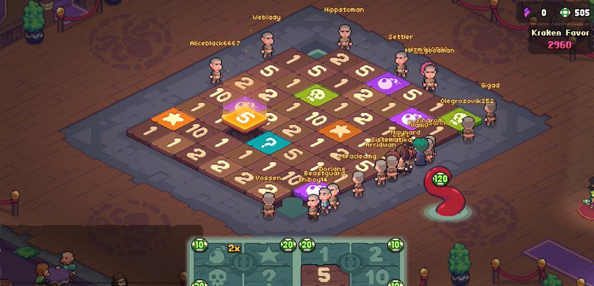 Alice_7Black's tweet photo. Bro… the BOARD SPUN and my heart SPUN WITH IT 😭🔥
Kraken Krash got me emotionally invested in a tile.
Here’s the madness.
@The_Beacon_GG https://t.co/XZwVv7cm8t