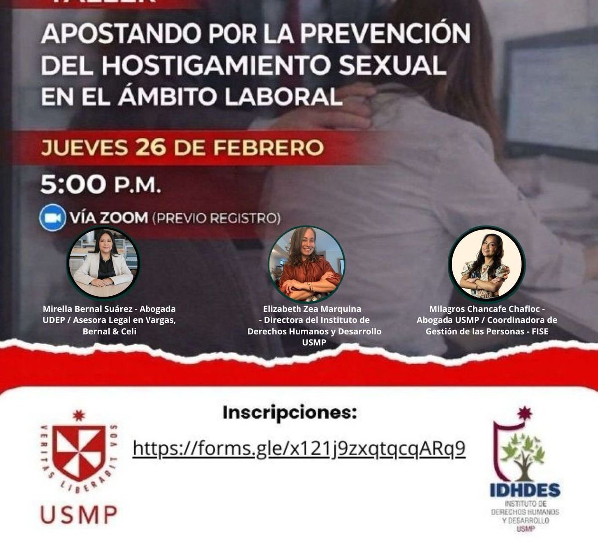 Inst.Derechos Humanos y Desarrollo IDHDES- USMP tweet media