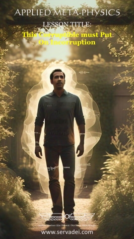 Lesson: This corruption must put on Incorruption

servadei.com/appm-pdf-lent/…

Check out the Facebook page to read the preamble.
facebook.com/profile.php?id…