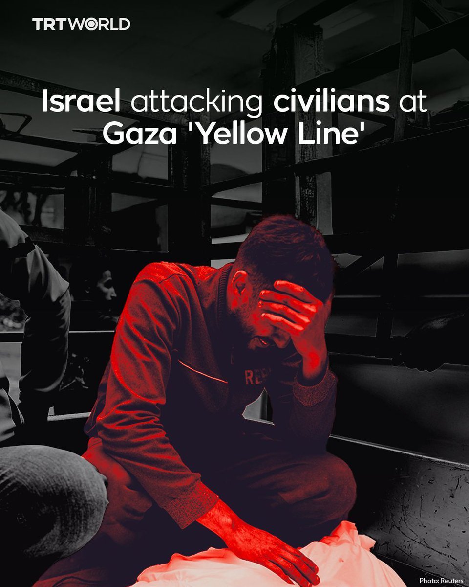 trtworld's tweet image. Israeli fire continues to kill Palestinian civilians near Gaza's "Yellow Line" ceasefire boundary, as families mourn loved ones lost during Ramadan
trt.world/c11v