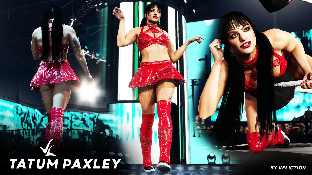 Tatum Paxley '26 is now available for early access on my page! #WWE2K25 

This mod will be ported to 26 immediately as a priority over other mods if and when the tools become available! Enjoy.