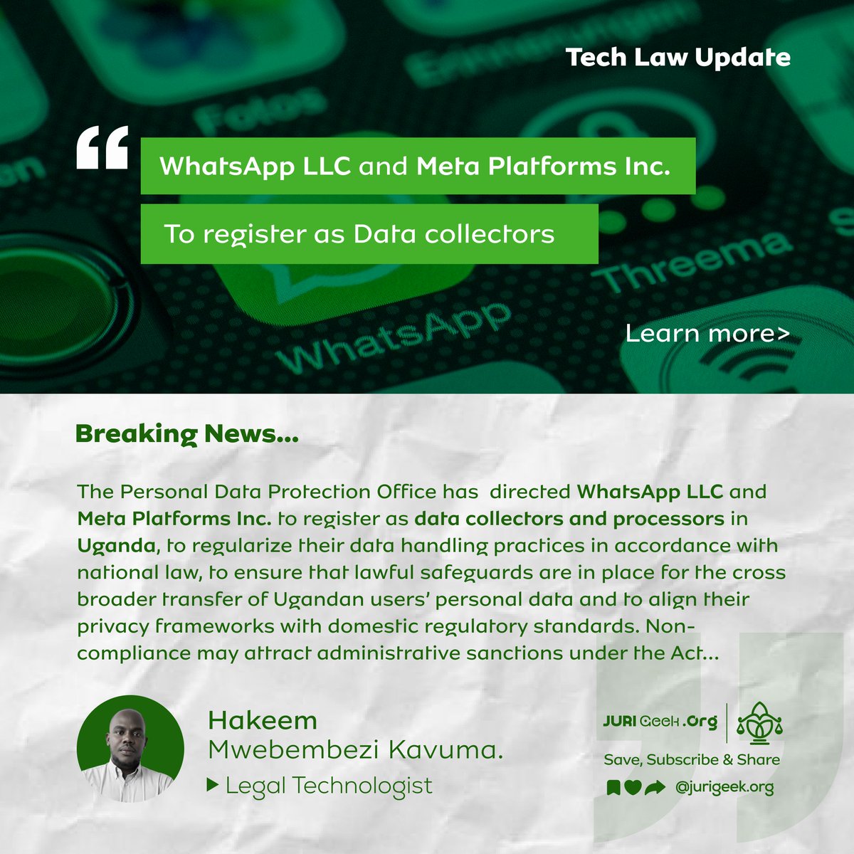 Legal Tech GeeKs🇺🇬. tweet media