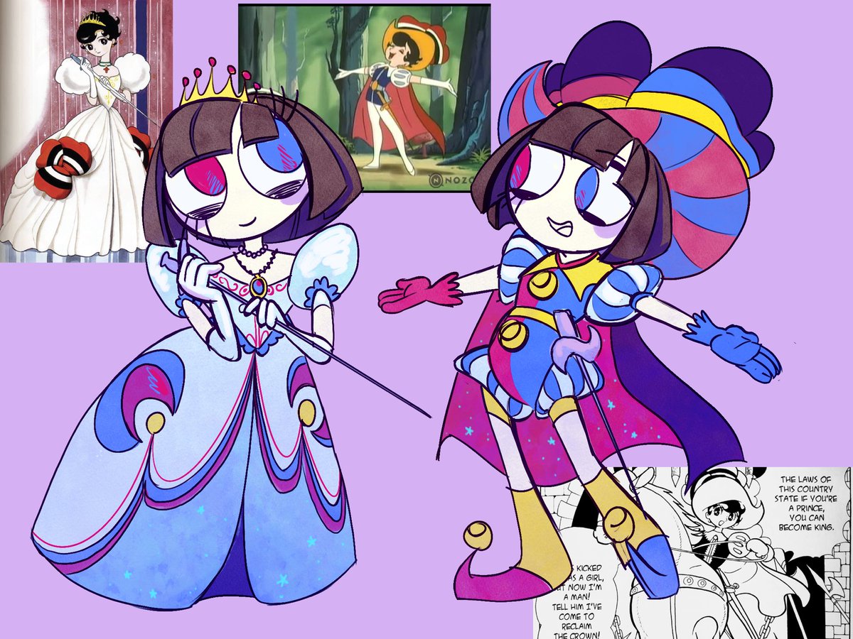 Concept designs idk what princesses wear I just love her
#pomni #tadcfanart
