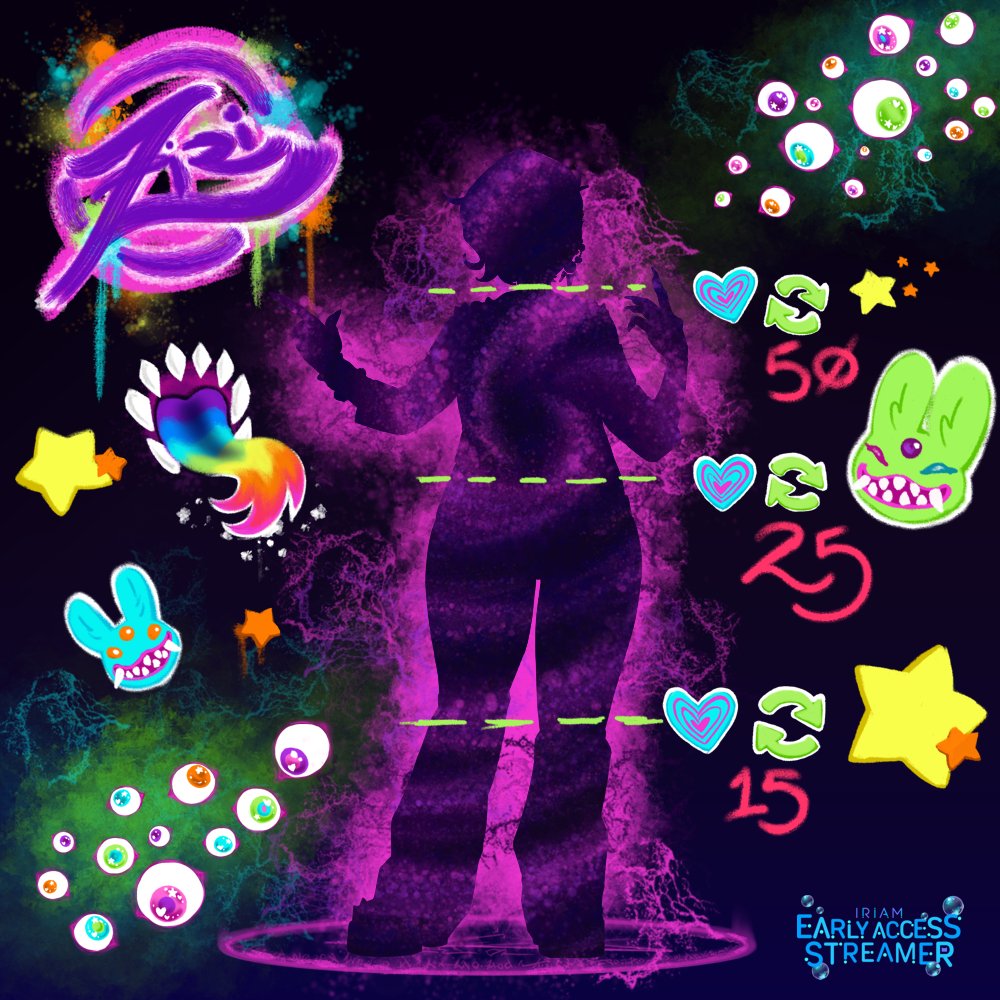 The stars are finally in alignment, the facility in lockdown as the summoning invocation has begun, the catalysts laid out and ready to channel everyone's energy!

Now is the time to #jumponIRIAM starshines!

My IRIAM debut is March 7th at 10am PST!

Please look forward to it!