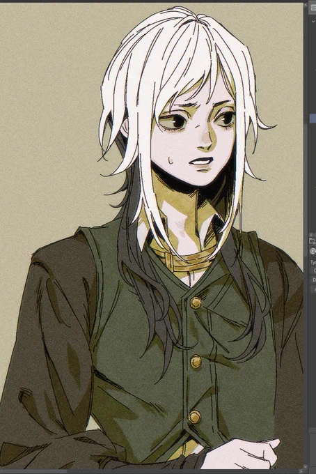 not finishing this arghh….. their name is Mal #oc