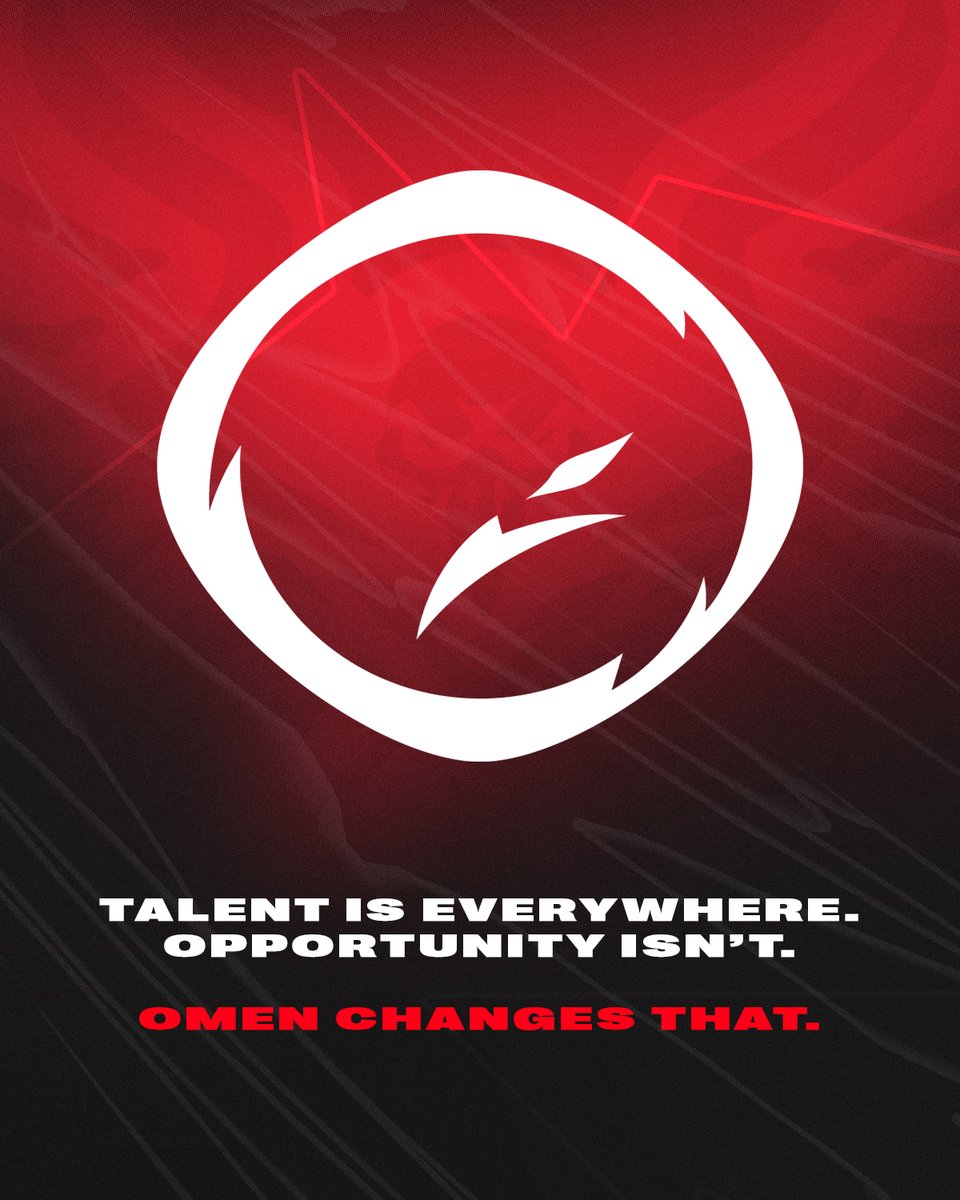 Esports has too many money barriers.

Let's change that.

#MarkedByOmen