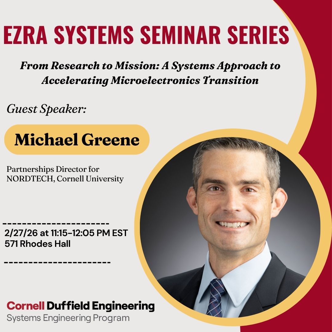 Cornell Systems Engineering tweet media