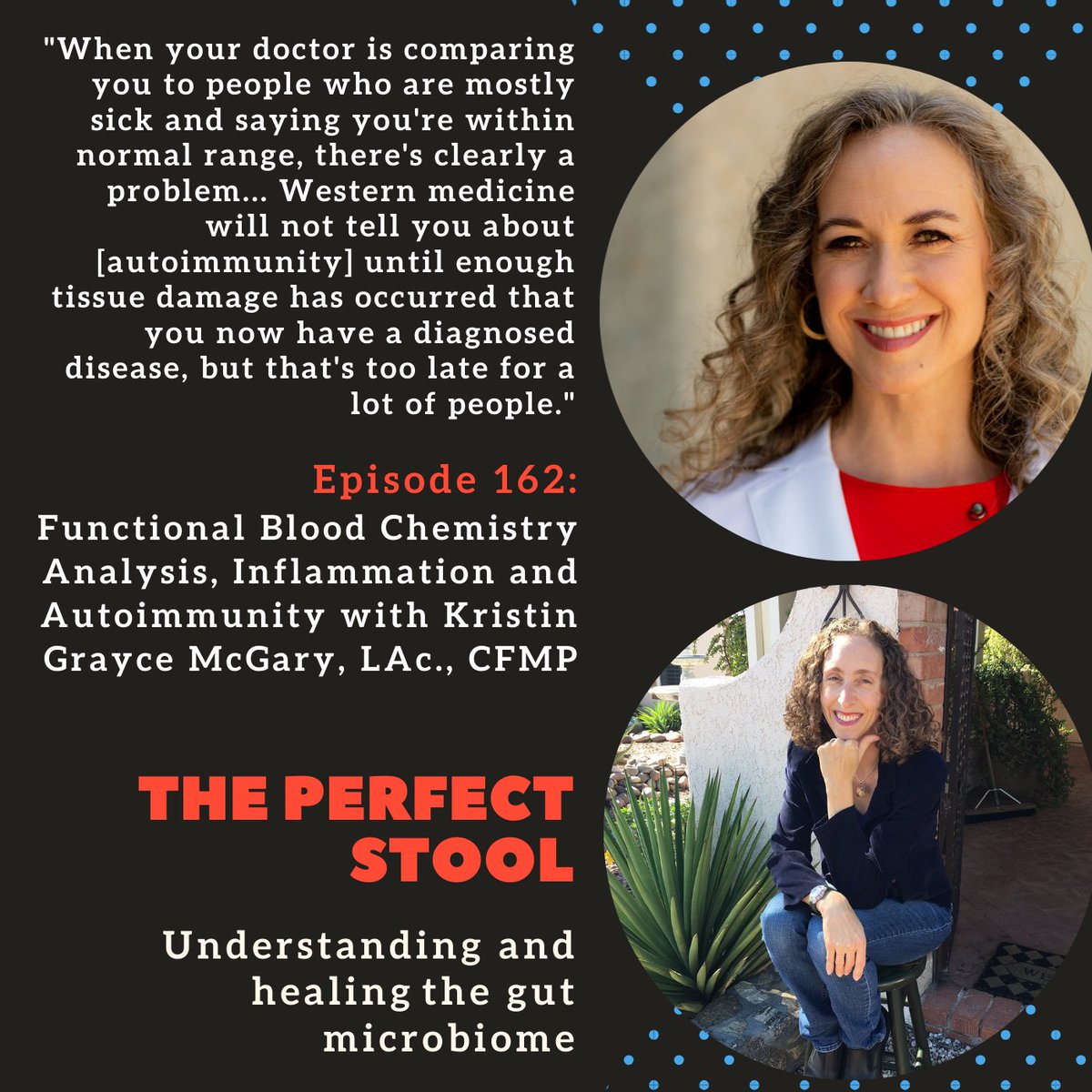 HDesertHealth's tweet photo. Stop settling for "normal" when you could be optimal. Functional blood chemistry expert Kristin Grayce McGary reveals the hidden clues in your blood work that standard doctors often miss. Lhttps://linktr.ee/theperfectstoolpodcast https://t.co/clr8NoBz3Y