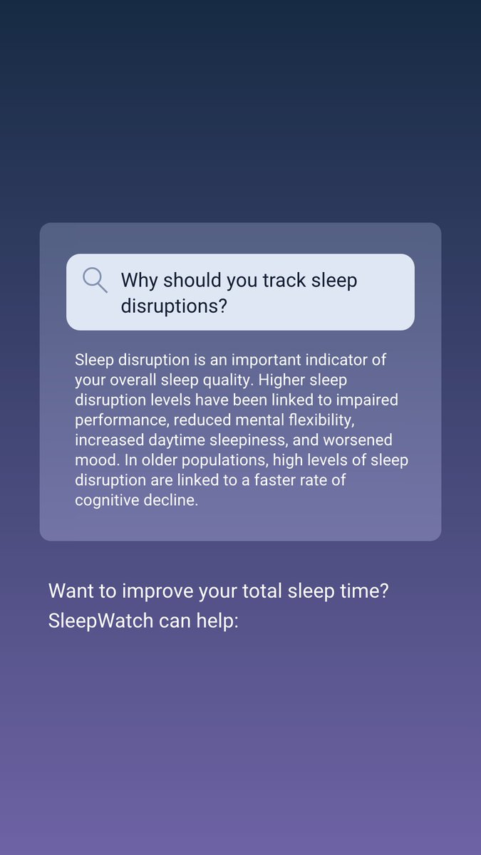 SleepWatch tweet media