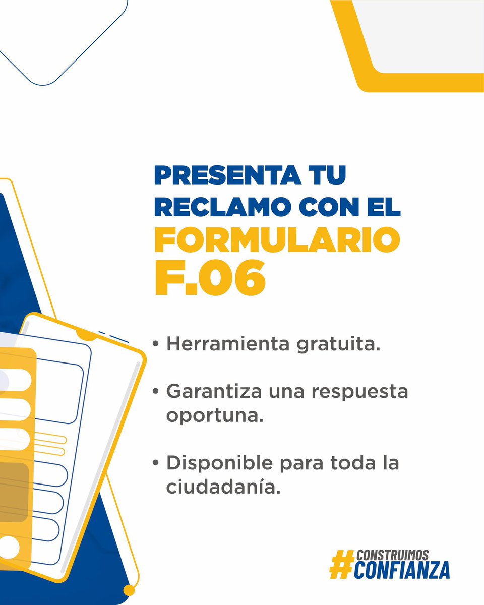 StoDomingoCJ's tweet photo. 📄¿Los pedidos dentro de tu causa no han sido atendidos en los plazos y términos pertinentes?

El #FormularioF06 es la herramienta que el @CJudicaturaEc pone a tu disposición para garantizar una respuesta oportuna.

Descárgalo aquí: https://t.co/0tlps6bfQC

#ConstruimosConfianza https://t.co/BsvR3H4o72