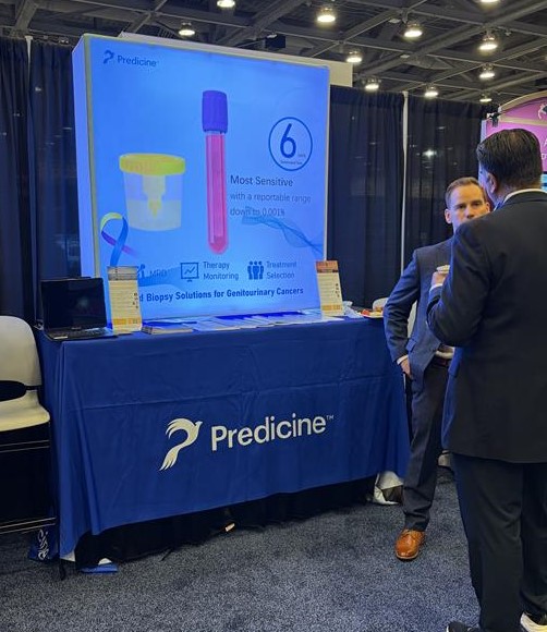 predicine's tweet photo. Stop by Booth #54 tomorrow to meet the Predicine team and learn how innovation in blood and urine liquid biopsy is advancing precision care in prostate cancer, bladder cancer, and renal cell carcinoma.

📅 Schedule time with our team: 
https://t.co/d85DjLSYLz https://t.co/15gZvWP65w