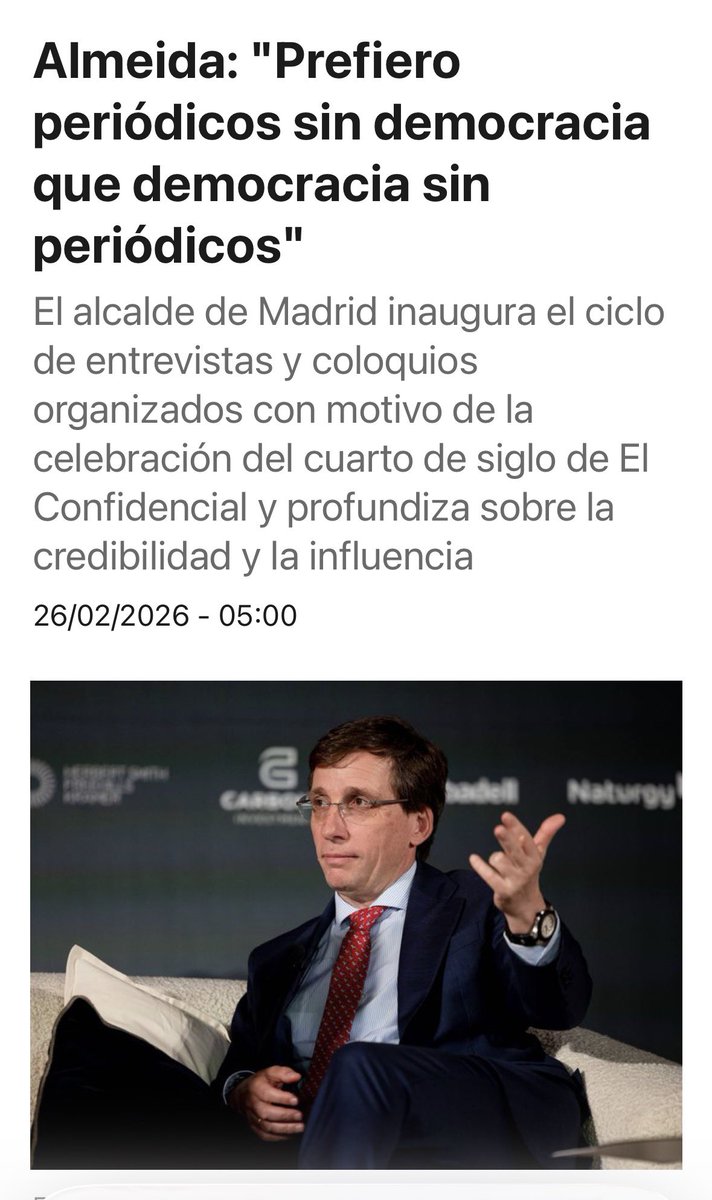Almeida, o eres un ignorante o no eres demócrata. 
O todas las respuestas son correctas y ambas son lamentables para los madrileños.

Lo que tú quieres se llama PROPAGANDA DEL RÉGIMEN y no, no es lo que queremos
