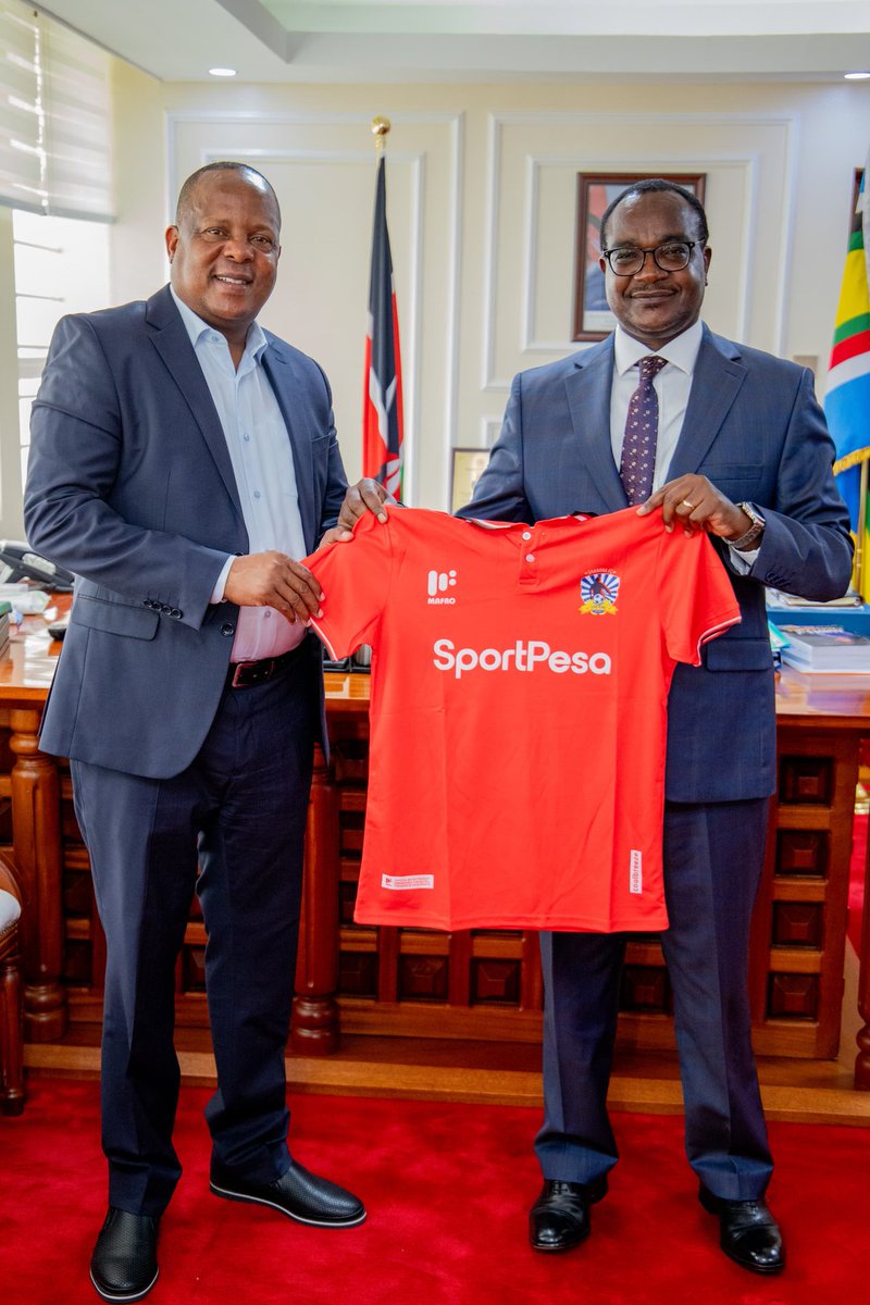 HonJuliusMigos's tweet photo. Today, I hosted the leadership of Shabana FC at the Ministry’s Jogoo House B offices.

The delegation, led by Club Chairperson Jared Nevaton Ombongi, briefed me on the club’s ongoing projects and strategic plans aimed at strengthening its competitiveness and long-term sustainability.

Clubs such as Shabana FC play a vital role in nurturing and exposing talented Kenyan youth to opportunities in professional, talent-driven careers. With the rollout of Competency-Based Education (CBE), which introduces Arts and Sports Science as a pathway at Senior School level, there is a growing need to strengthen linkages between academic institutions, sports clubs, and other stakeholders within the sports industry to create structured and sustainable talent development pathways.