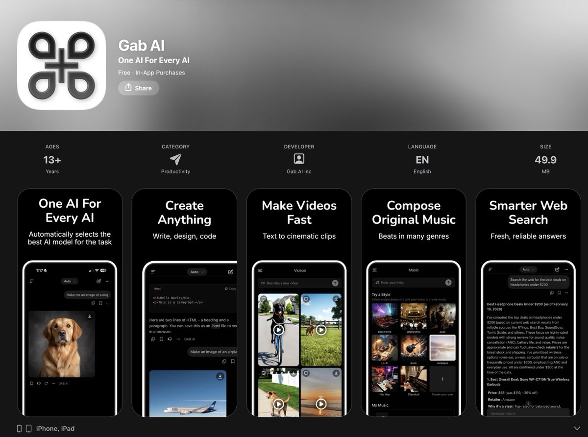 Andrew Torba tweet media