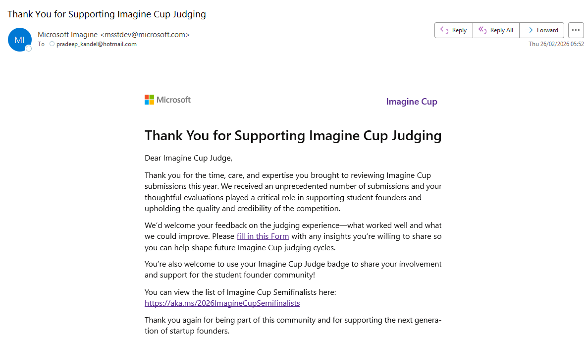 Pradeep Kandel tweet media