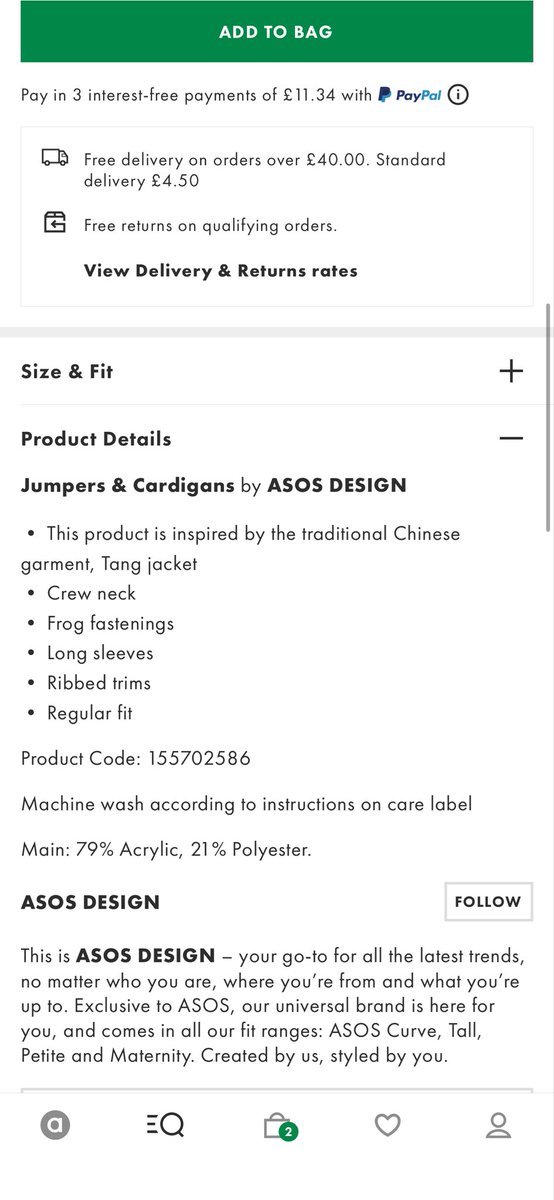 chimkinn_'s tweet photo. Probably of the backlash that every other brand is getting but first I’ve seen a brand credit the Chinese details in this kind of trending jacket @ASOS_news https://t.co/FOJJ43HbNA