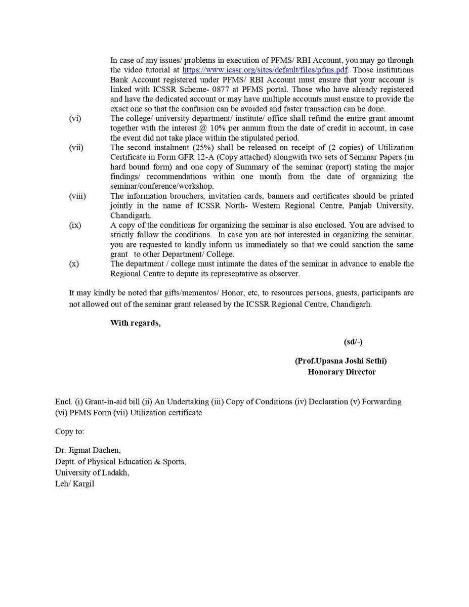 UNIVERSITY OF LADAKH tweet media