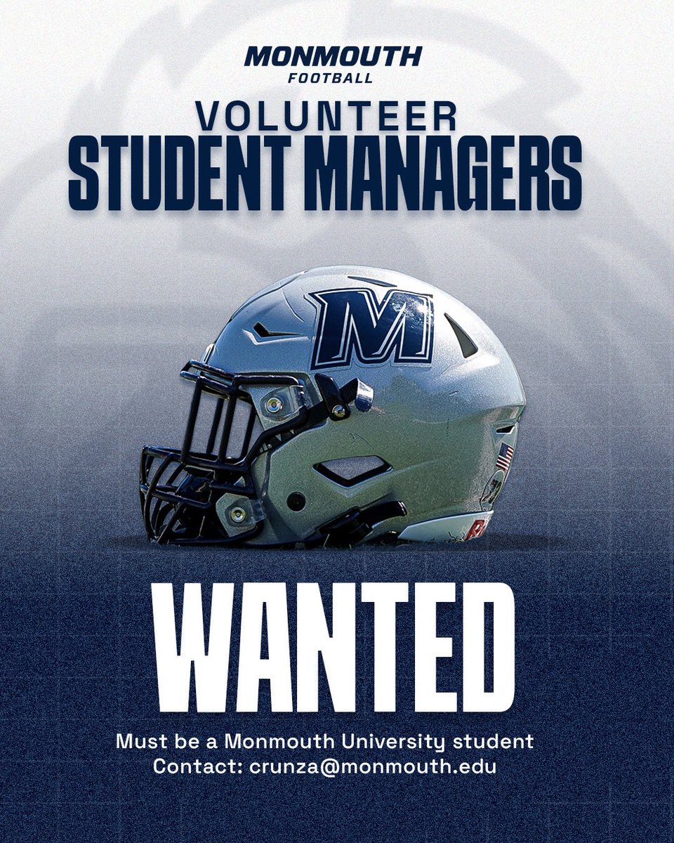 Monmouth Football tweet media