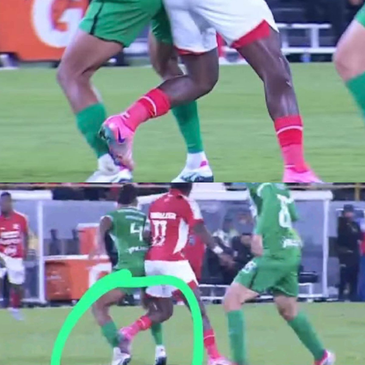 Imagen clara. Esto es falta.