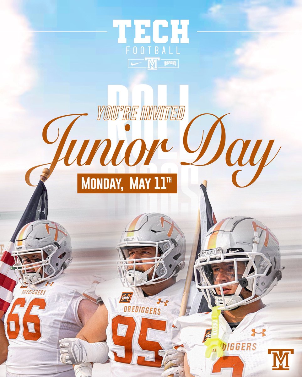 Thank you for the Junior Day Invite! <a href="/CoachKyleSamson/">Kyle Samson</a> <a href="/MonTechFootball/">Montana Tech Football</a>