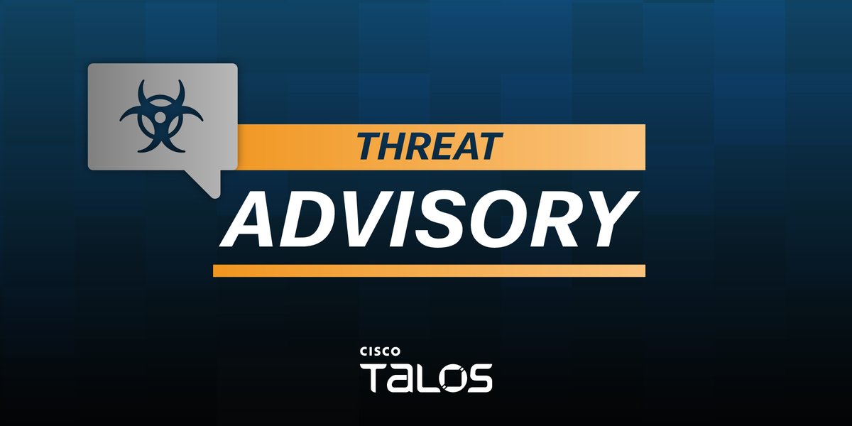 Cisco Talos Intelligence Group tweet media