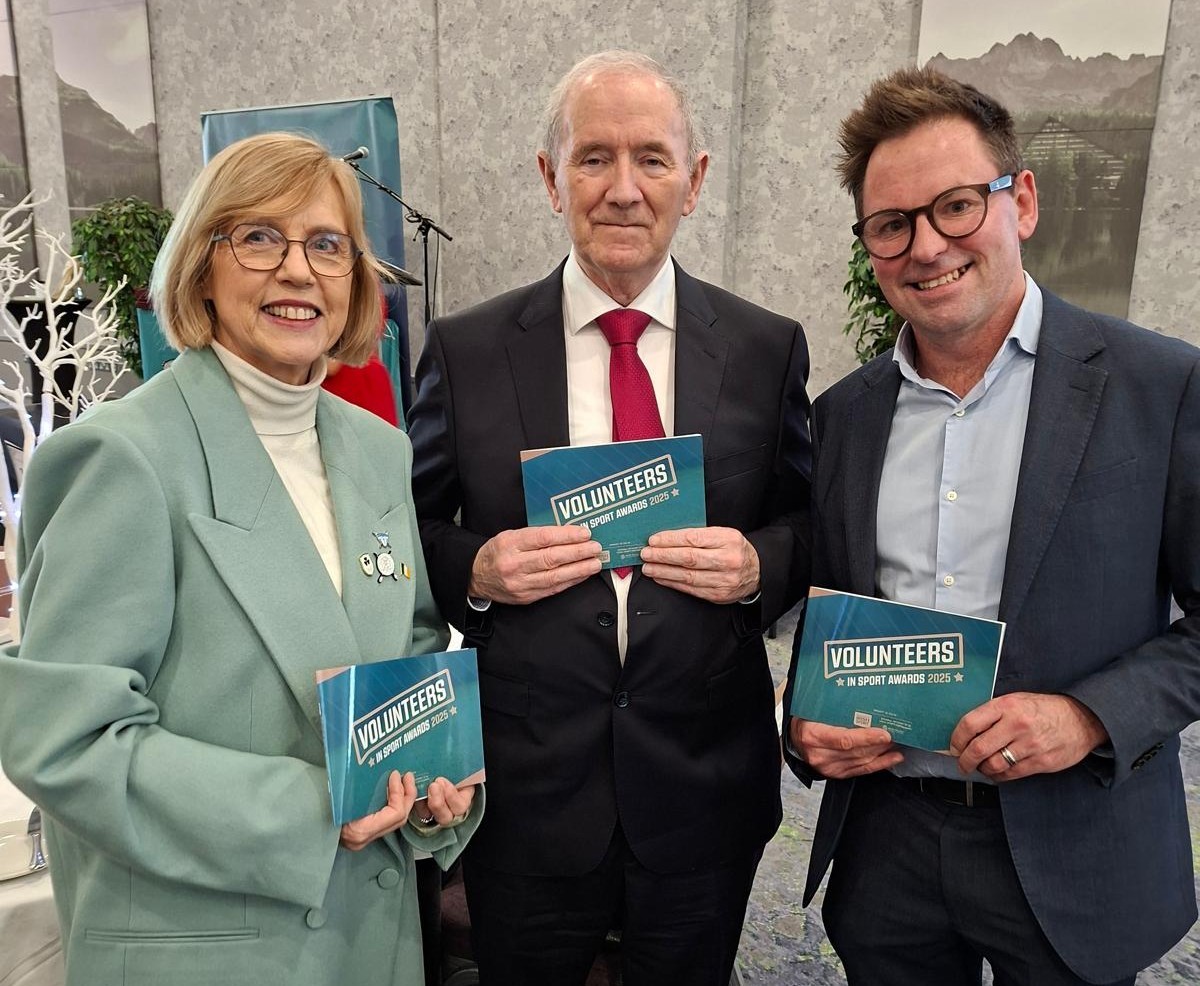 RowingIreland's tweet photo. Congratulations to Tommy McMahon (Belturbet RC) &amp; Rory Clarke (Sligo RC), recognised at the 2025 Federation of Irish Sport Awards.

A fantastic celebration of the volunteers at the heart of rowing.

Read the full article here: https://t.co/7T73wrn0m8 https://t.co/ktiWMbu7oM