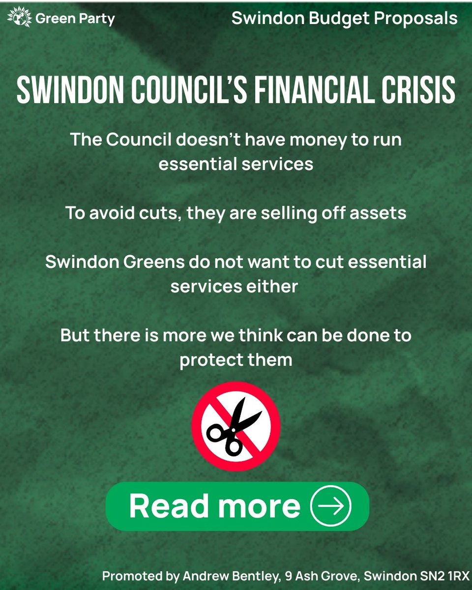 SwindonGreens's tweet photo. At Swindon Borough Council's budget meeting today, Swindon Green Party will propose to freeze councillors allowances this year. We propose to use the money this would save to fund more SEND transport.

We've heard so much from SEND families who are struggling. https://t.co/PO9PfUoKzv
