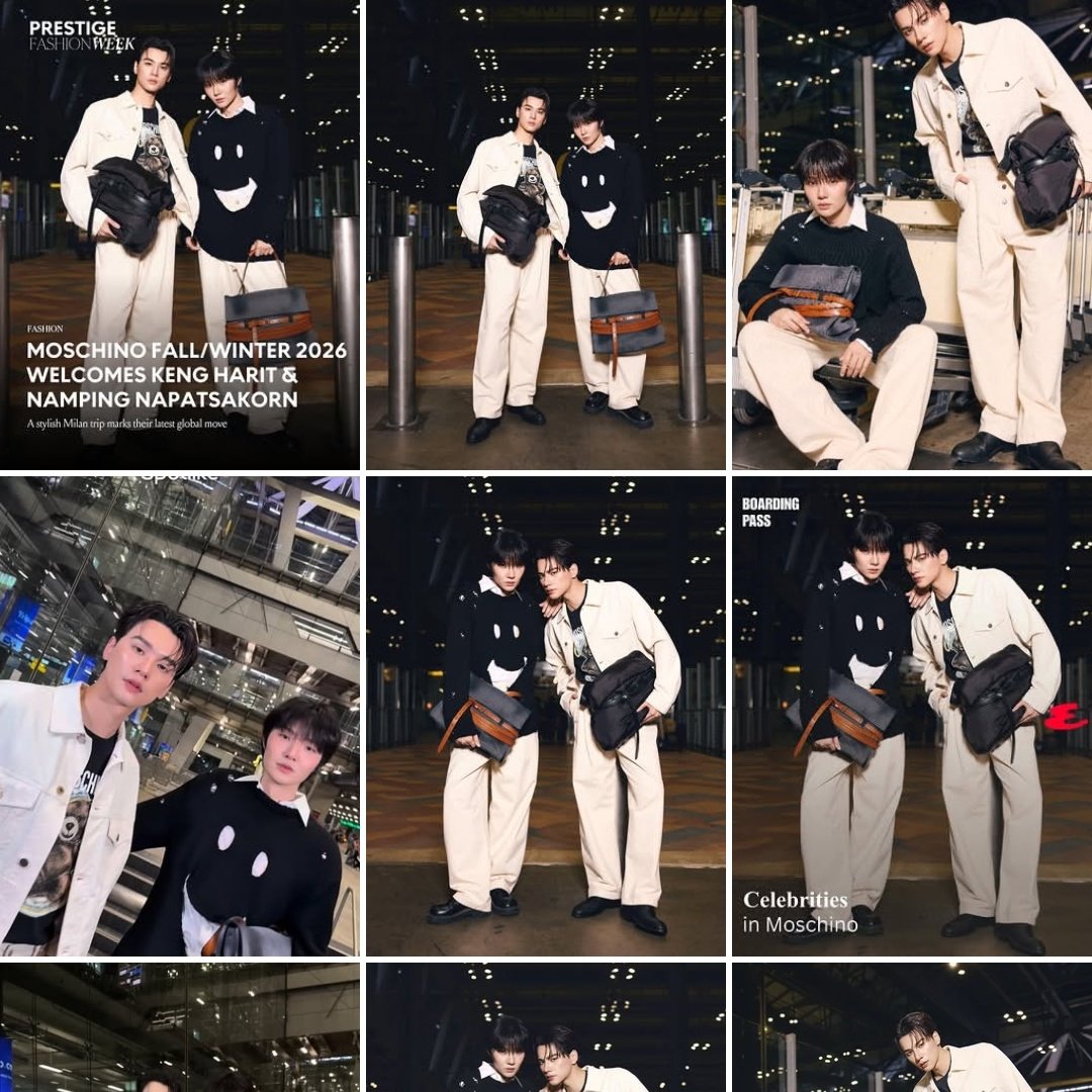 ทางเรากำลังทยอย Repost สื่อที่ลง airport looks นะคะ ทุกคนสามารถเข้าไปเช็คได้ว่ายังไม่ได้เอนเกจกับสื่อใดบ้างในนี้น้า เผื่อเป็นทางเลือกสำหรับคนที่ขี้เกียจเข้าออกหลายแอพค่ะ

We are currently reposting all the media coverage for the airport looks! You can check the 'Repost' tab on