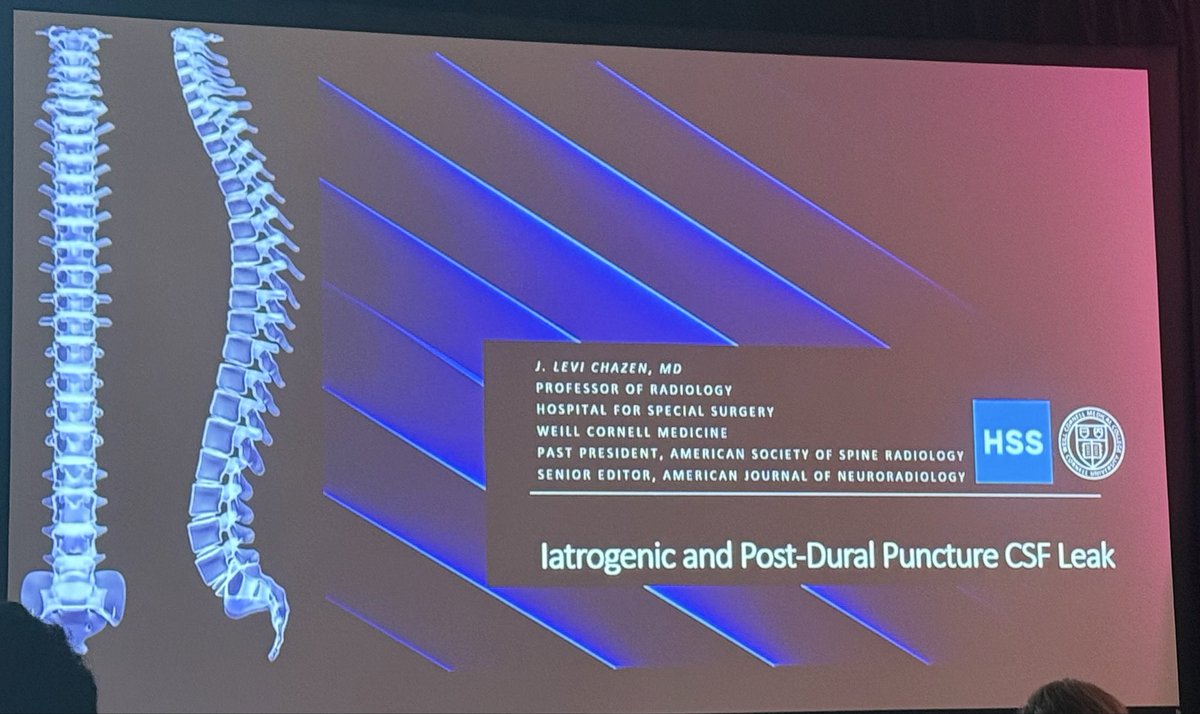 American Society of Spine Radiology (ASSR) tweet media