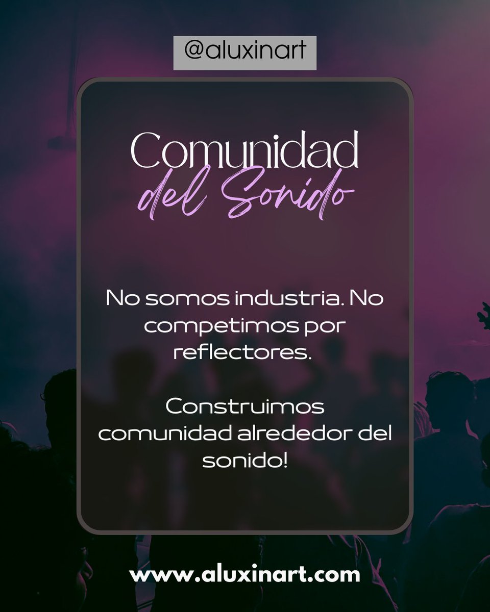 No buscamos ser tendencia.
Buscamos conectar escenas, amplificar voces y cuidar el ecosistema que hace posible que el underground exista.

Si formas parte de esta cultura, este espacio también es tuyo.