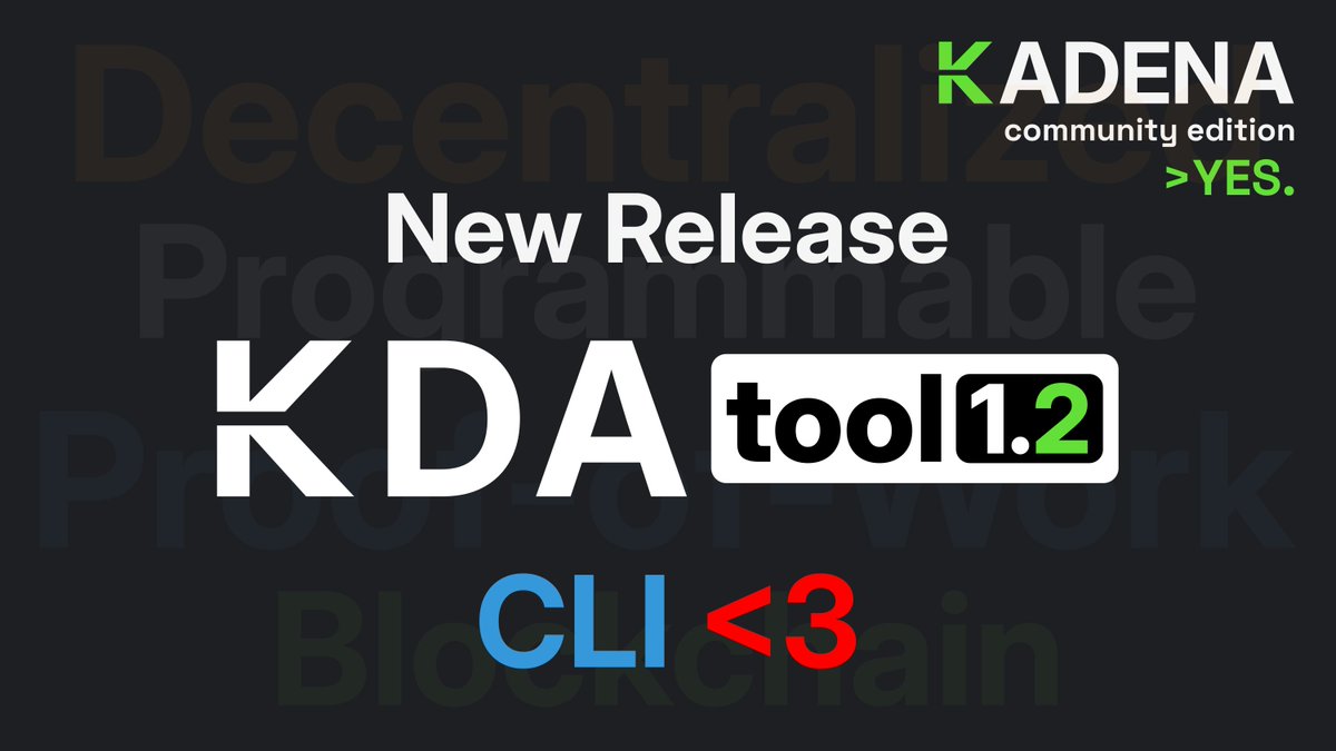 KDA Community Edition tweet media