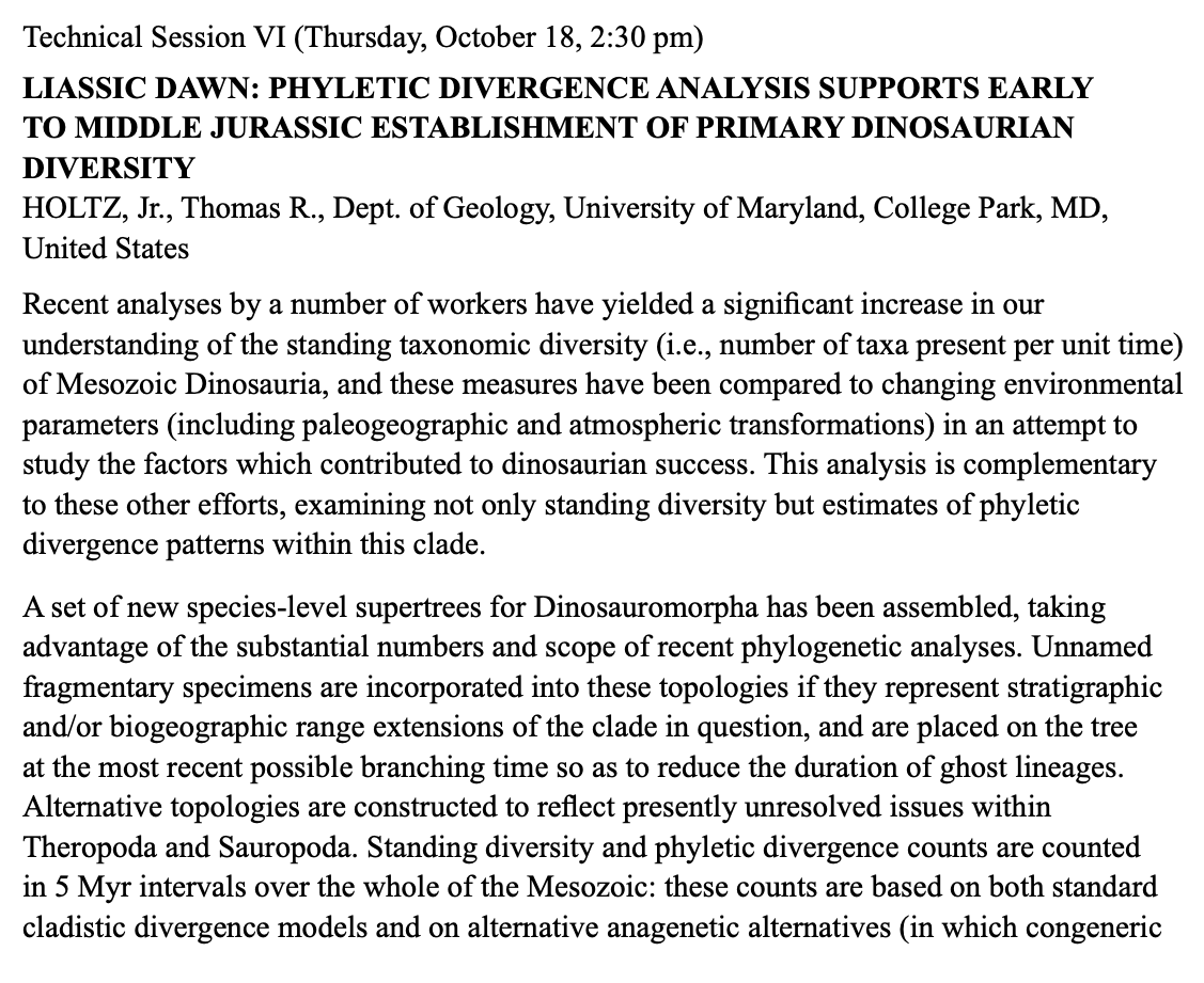 Thomas R. Holtz, Jr. 🦖💕 (he/him) tweet media