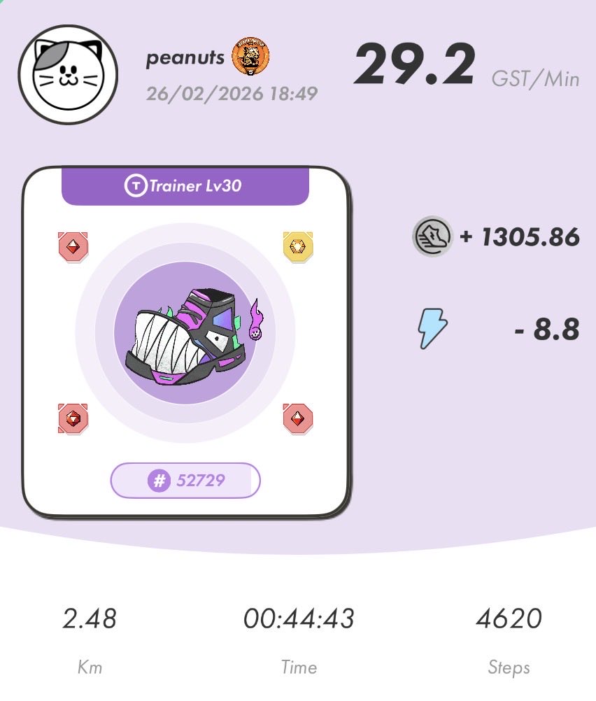 ぴーなつ@STEPN tweet media