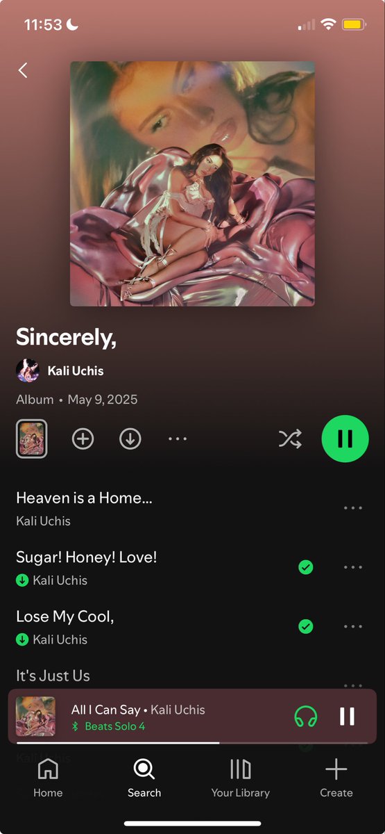 certified_barb_'s tweet photo. zero skip album  
#kaliuchis https://t.co/0xM4zDXoNk