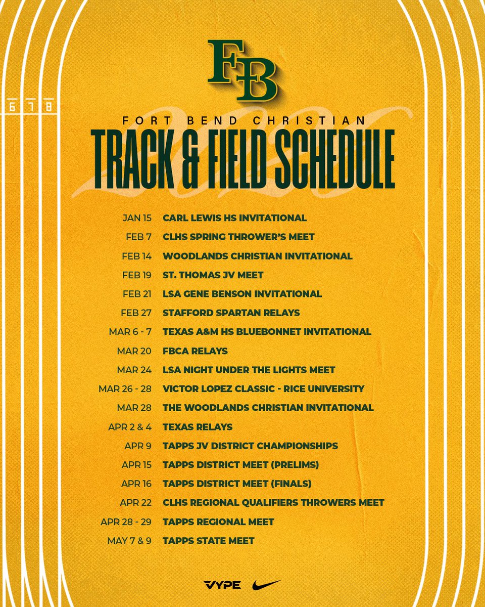 FBCA Track and Field tweet media