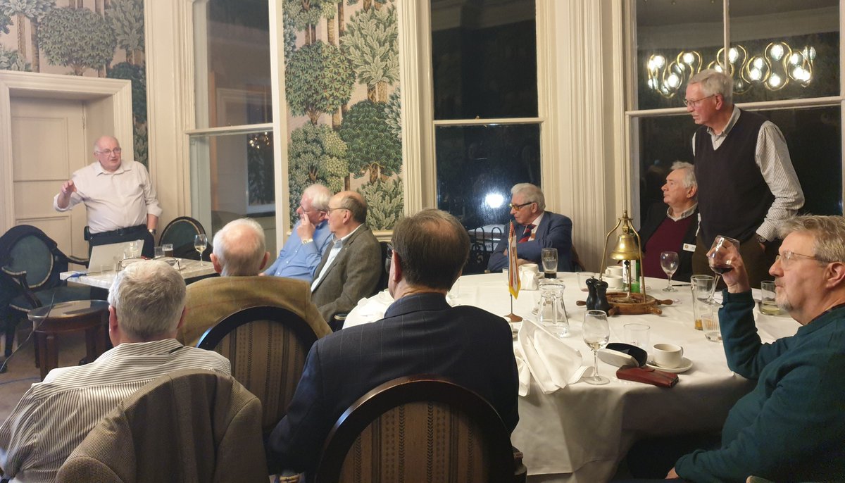 RotaryChannel's tweet image. A fascinating talk at #ChannelRotary from Terry Begent on Folkestone’s significance in #RomanBritain 🗺
He presented strong evidence — including Roman roads, villas, a pharos &amp;amp; St Eanswythe’s water supply — supporting Folkestone’s strategic role.

#Folkestone #LocalHistory