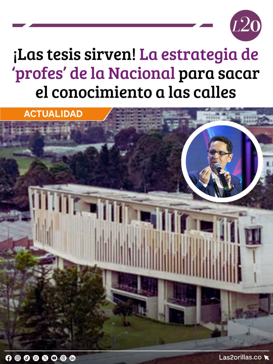 📚 La Universidad Nacional dio un giro a la forma de entender la academia tras la pandemia. En la rectoría de Dolly Montoya nació <a href="/RotorrInnova/">Rotorr-Motor de Innovación</a>  una corporación liderada por Jaime Restrepo que convierte tesis e investigaciones en soluciones para el país.

En 2025 logró contratos