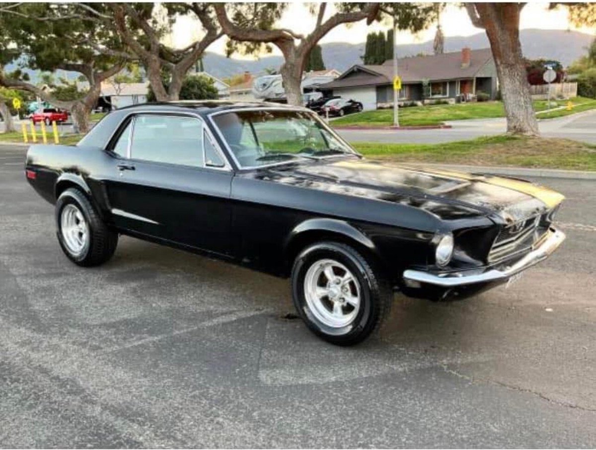 $12k will get you a 1968 Ford Mustang Coupe