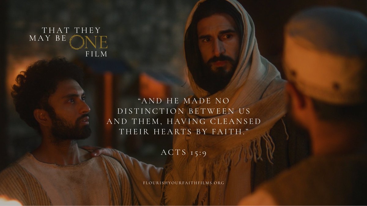 TTMBOFilm's tweet image. The Lord desires for us to have hearts made new by the same grace.

This is the kind of unity the world is starving for and the kind Christ is still calling us into through the Holy Spirit.

How will you answer?

flourishyourfaithfilms.org

#ThatTheyMayBeOne #ChristianFilm