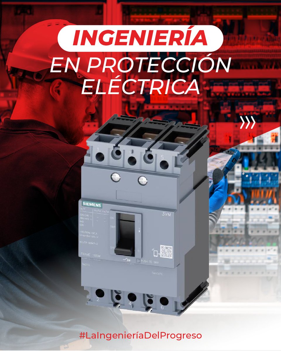 redeselectricas's tweet photo. Protección eléctrica que asegura continuidad y seguridad con tecnología de Siemens: Riel DIN, Caja Moldeada y Caja Abierta para cada nivel de exigencia. 📲 (+57) 311 823 9417 ⚡

#siemens https://t.co/uYK8e6seSS